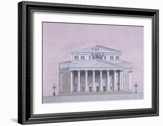 Moscow-Andras Kaldor-Framed Premium Giclee Print