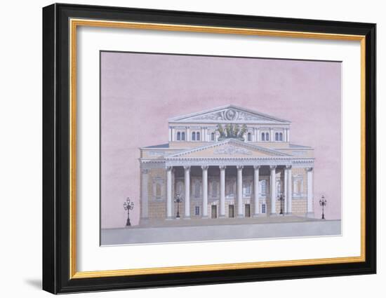 Moscow-Andras Kaldor-Framed Premium Giclee Print