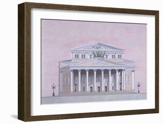 Moscow-Andras Kaldor-Framed Premium Giclee Print