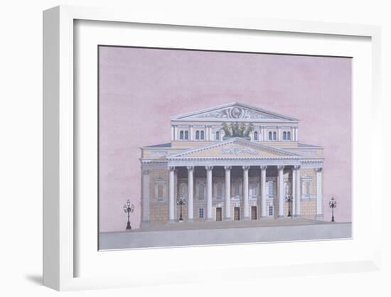 Moscow-Andras Kaldor-Framed Premium Giclee Print