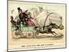 Mose, Lize, and Little Mose Going to California, 1849-John L. Magee-Mounted Giclee Print