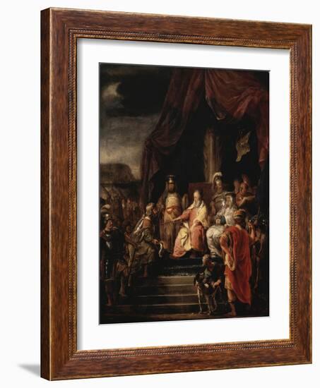 Moses and Jethro, C.1655-56-Ferdinand Bol-Framed Giclee Print