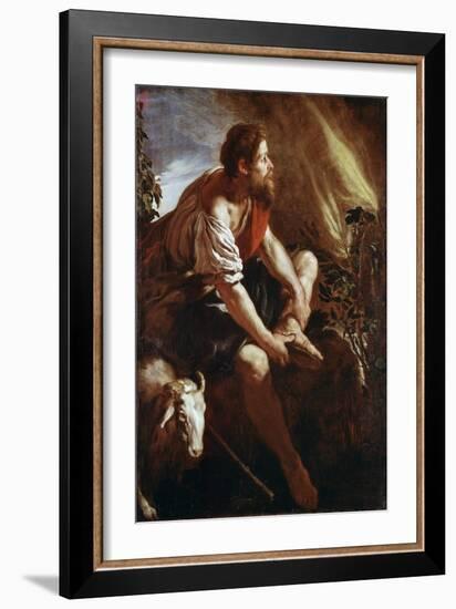 Moses Before a Burning Bush-Domenico Fetti-Framed Giclee Print