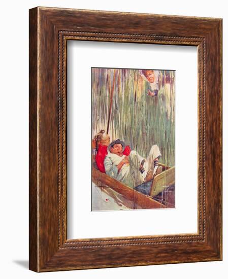 Moses in the Bullrushes-Lawson Wood-Framed Premium Giclee Print