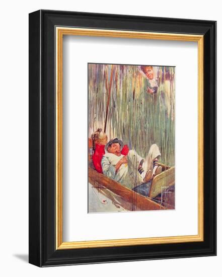 Moses in the Bullrushes-Lawson Wood-Framed Premium Giclee Print