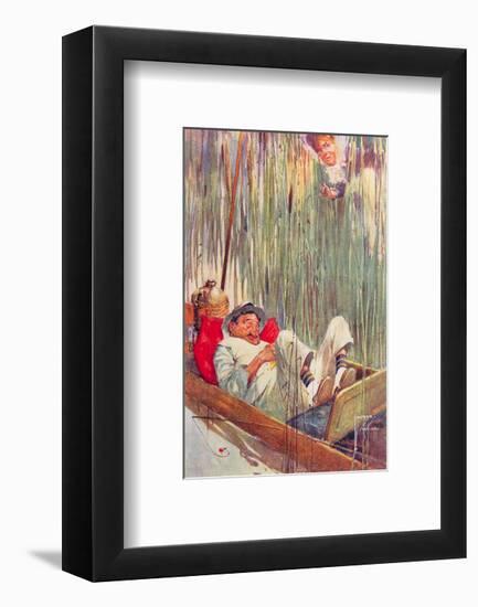 Moses in the Bullrushes-Lawson Wood-Framed Premium Giclee Print