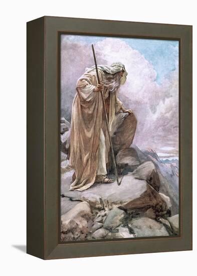 Moses on Pisgah-Harold Copping-Framed Premier Image Canvas