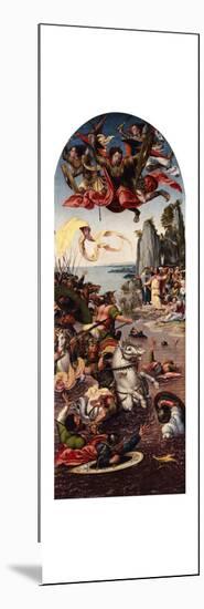 Moses Parting the Red Sea in the Presence of Saint Michael-Bernard van		 Orley-Mounted Premium Giclee Print
