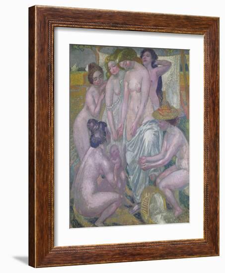 Moses Saved from the Water, 1900-Maurice Denis-Framed Giclee Print