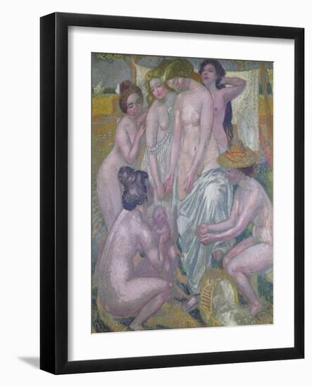 Moses Saved from the Water, 1900-Maurice Denis-Framed Giclee Print