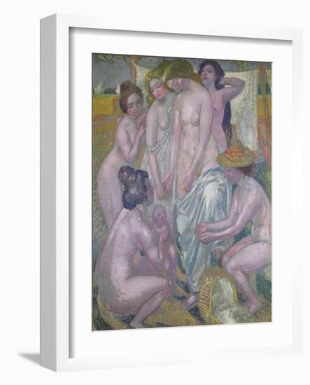 Moses Saved from the Water, 1900-Maurice Denis-Framed Giclee Print