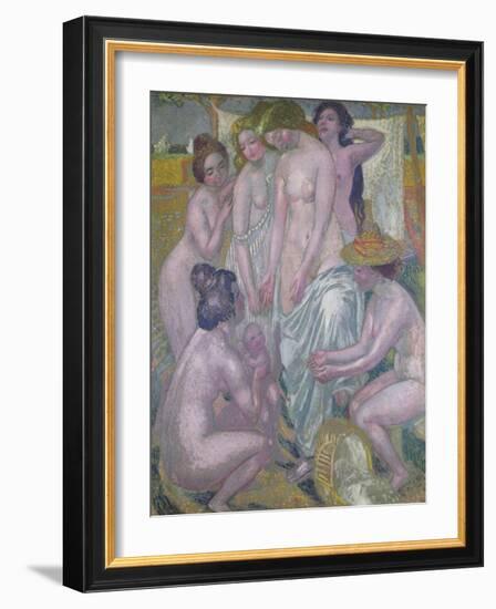 Moses Saved from the Water, 1900-Maurice Denis-Framed Giclee Print