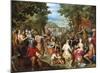 Moses Striking the Rock-Pieter Bruegel the Elder-Mounted Premium Giclee Print