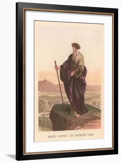 Moses Viewing the Promised Land-null-Framed Art Print