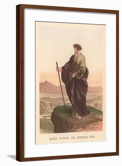 Moses Viewing the Promised Land-null-Framed Art Print