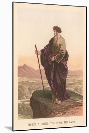 Moses Viewing the Promised Land-null-Mounted Art Print