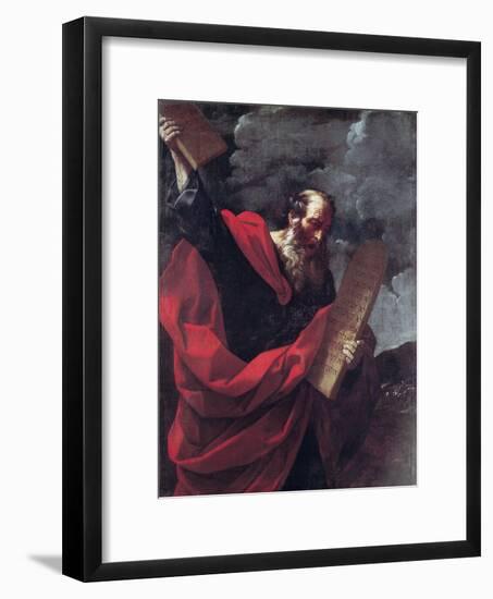 Moses with the Tablets of the Law-Guido Reni-Framed Giclee Print
