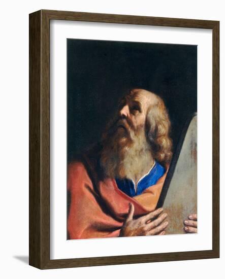 Moses-Guercino (1591-1666)-Framed Giclee Print