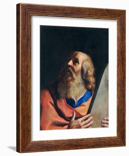 Moses-Guercino (1591-1666)-Framed Giclee Print