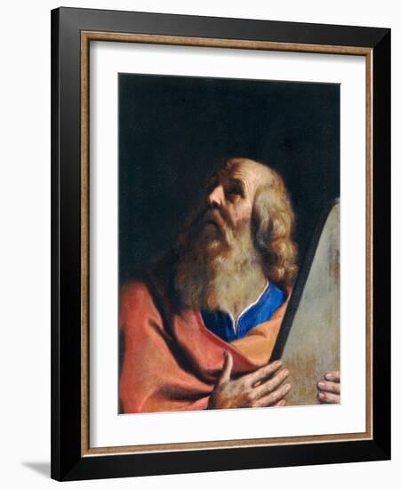 Moses-Guercino (1591-1666)-Framed Giclee Print