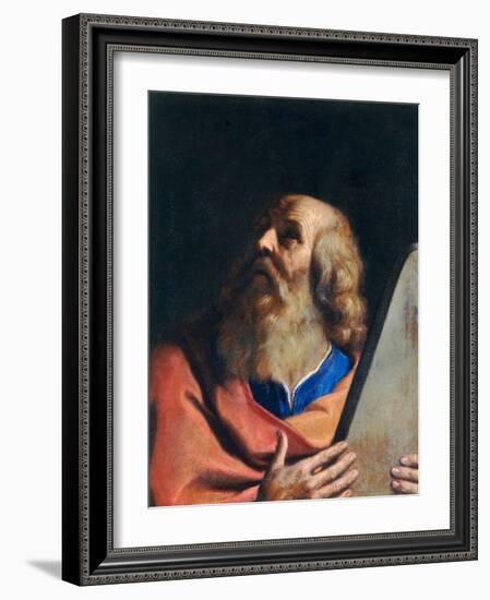 Moses-Guercino (1591-1666)-Framed Giclee Print