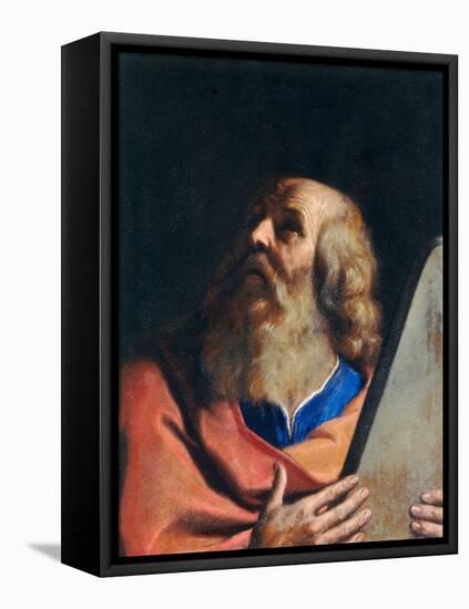 Moses-Guercino (1591-1666)-Framed Premier Image Canvas