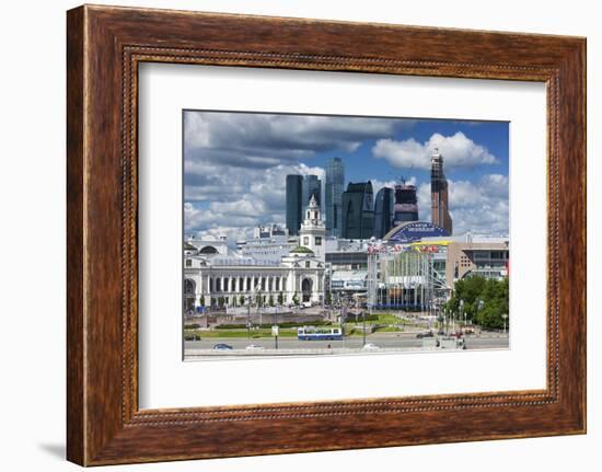 Moskva-City-Jon Hicks-Framed Photographic Print