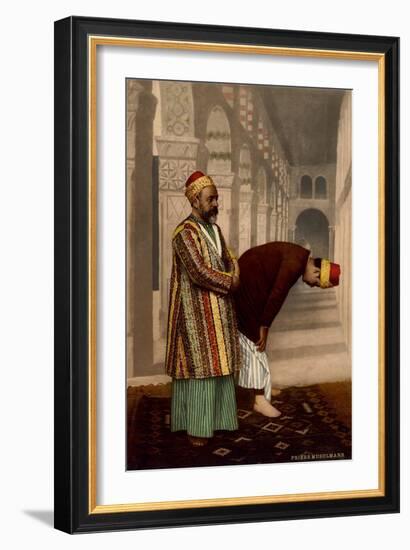 Moslem Imans-null-Framed Art Print