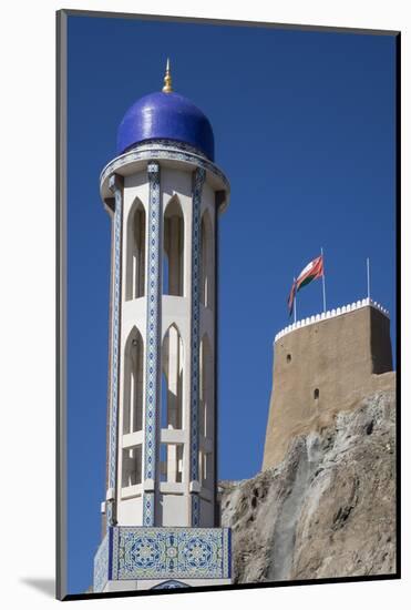 Mosque and Fort, Old Muscat, Oman, Middle East-Rolf Richardson-Mounted Photographic Print