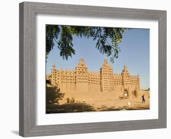 Mosque at Djenne, Mali, West Africa-Janis Miglavs-Framed Photographic Print