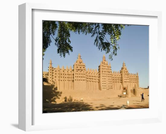 Mosque at Djenne, Mali, West Africa-Janis Miglavs-Framed Photographic Print