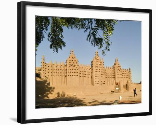 Mosque at Djenne, Mali, West Africa-Janis Miglavs-Framed Photographic Print