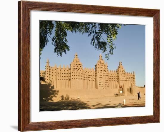 Mosque at Djenne, Mali, West Africa-Janis Miglavs-Framed Photographic Print