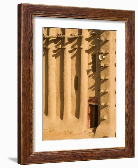 Mosque at Djenne, Mali, West Africa-Janis Miglavs-Framed Photographic Print