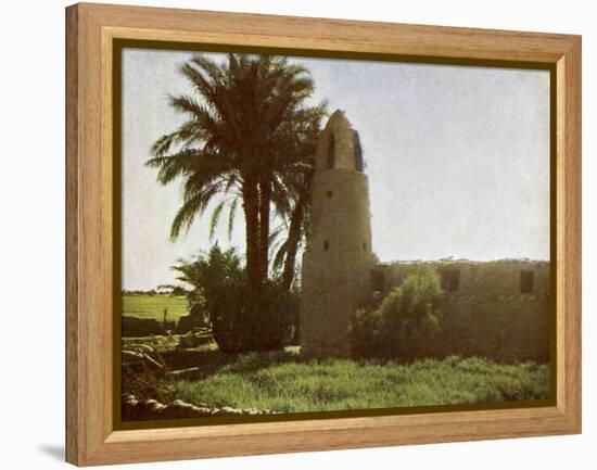 Mosque at Medamut (suburb of Thebes)-English Photographer-Framed Premier Image Canvas