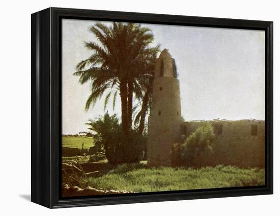 Mosque at Medamut (suburb of Thebes)-English Photographer-Framed Premier Image Canvas