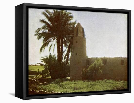 Mosque at Medamut (suburb of Thebes)-English Photographer-Framed Premier Image Canvas