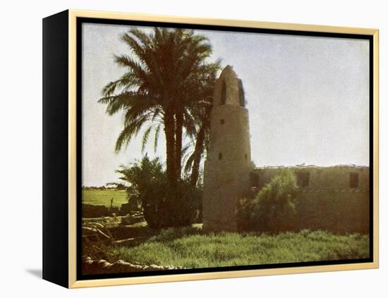 Mosque at Medamut (suburb of Thebes)-English Photographer-Framed Premier Image Canvas