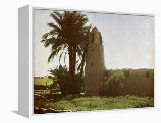 Mosque at Medamut (suburb of Thebes)-English Photographer-Framed Premier Image Canvas