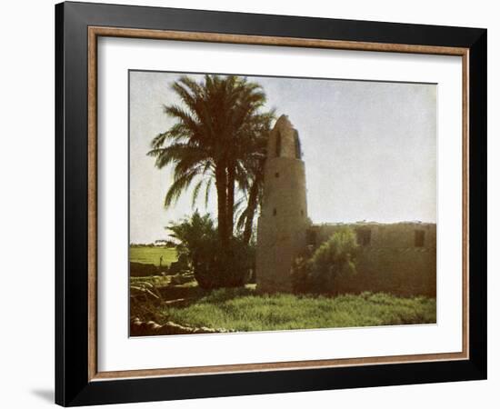 Mosque at Medamut (suburb of Thebes)-English Photographer-Framed Giclee Print