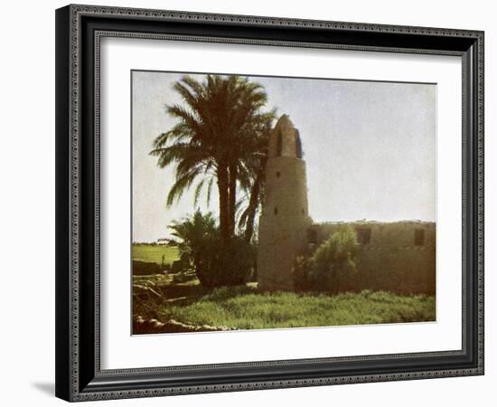 Mosque at Medamut (suburb of Thebes)-English Photographer-Framed Giclee Print