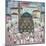 Mosque in Razgrad, 1972-Radi Nedelchev-Mounted Giclee Print