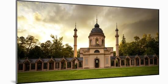 Mosque in Schwetzingen Palace Gardens, Schwetzingen, Baden-Wurttemberg, Germany, Europe-Andy Brandl-Mounted Photographic Print