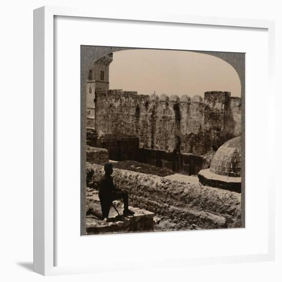 'Mosque Machpela', c1900-Unknown-Framed Photographic Print