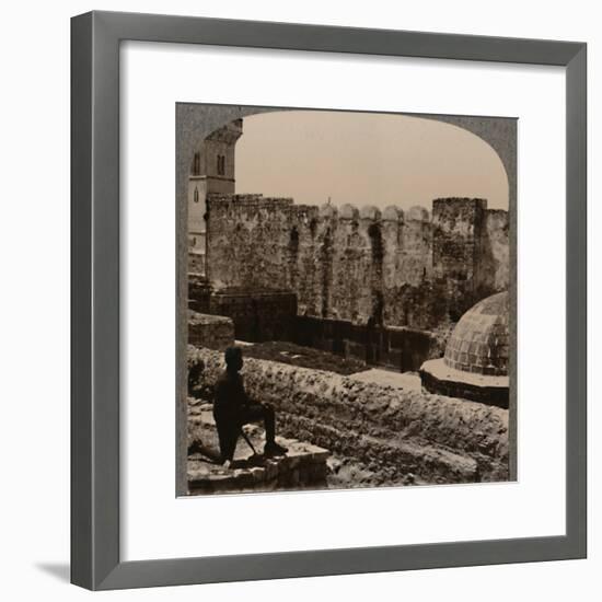'Mosque Machpela', c1900-Unknown-Framed Photographic Print