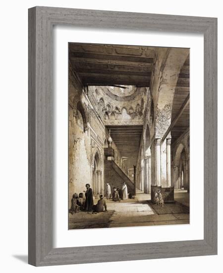 Mosque of Ibn Tulum-Emile Prisse d'Avennes-Framed Giclee Print