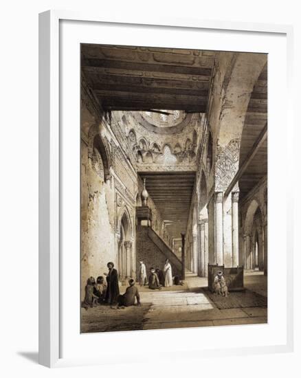 Mosque of Ibn Tulum-Emile Prisse d'Avennes-Framed Giclee Print