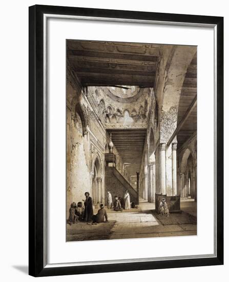 Mosque of Ibn Tulum-Emile Prisse d'Avennes-Framed Giclee Print