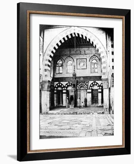 Mosque of Kaid-Bey, Cairo, Egypt, 1887-Henri Bechard-Framed Giclee Print