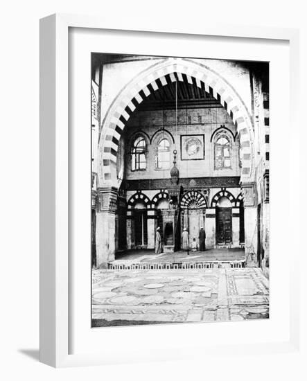 Mosque of Kaid-Bey, Cairo, Egypt, 1887-Henri Bechard-Framed Giclee Print